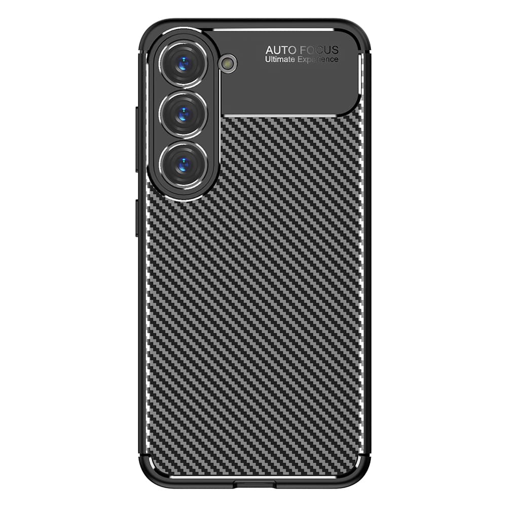 Techsuit CarbonFiber Samsung Galaxy S23 Black - náhled 4