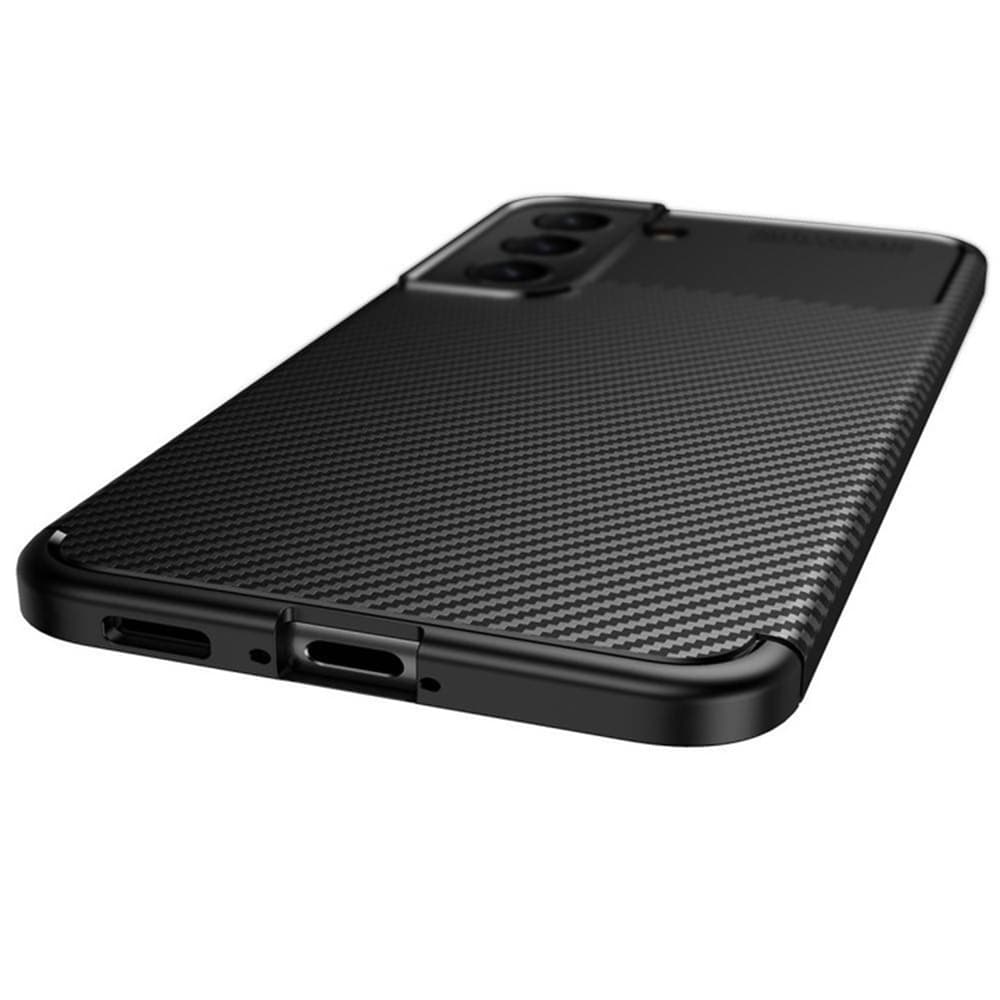 Techsuit CarbonFiber pouzdro Samsung Galaxy S22 5G černé - náhled 4