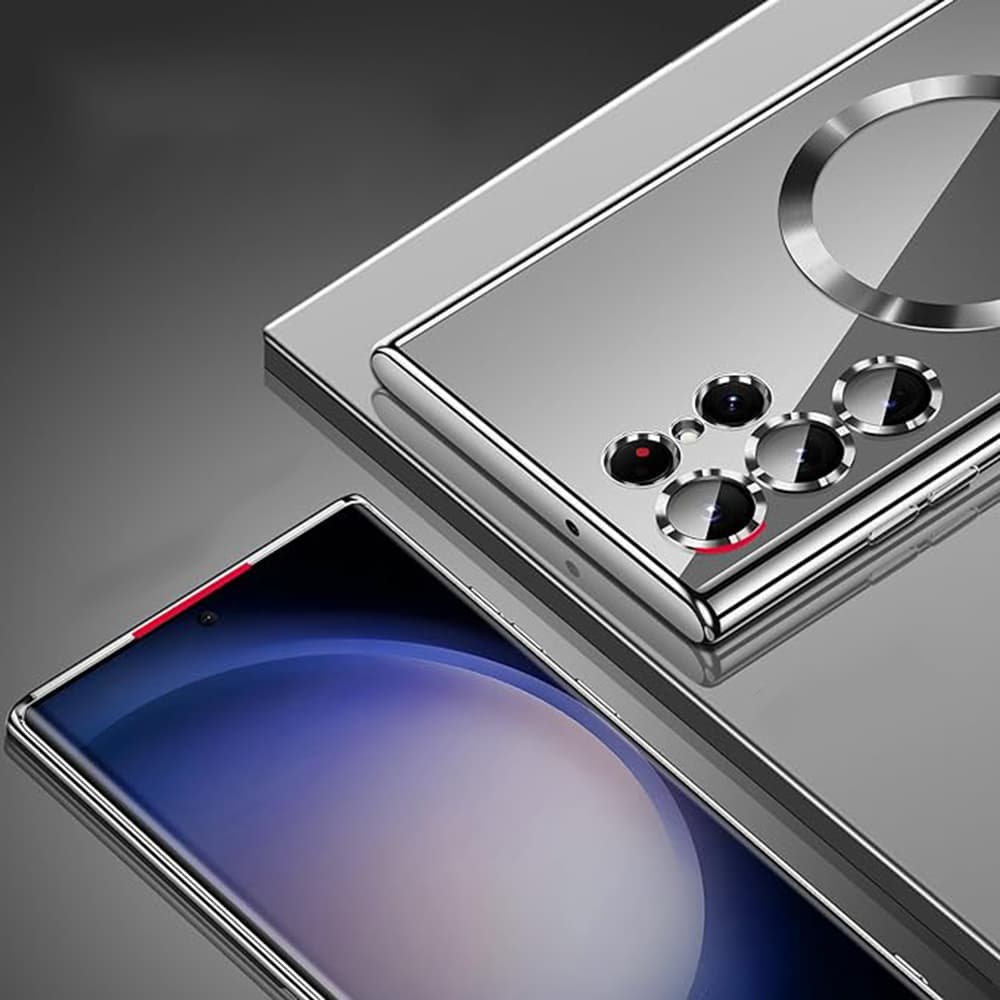 Techsuit Samsung S24 Ultra MagSafe Luxusní Tmavě zelený - náhled 4