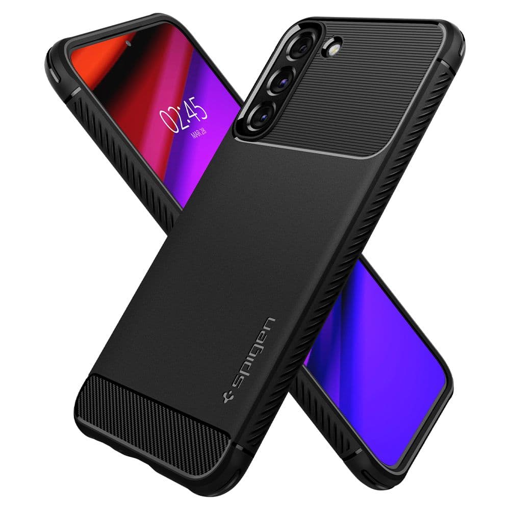 Spigen Odolné pouzdro Samsung Galaxy S22 Černé - náhled 4