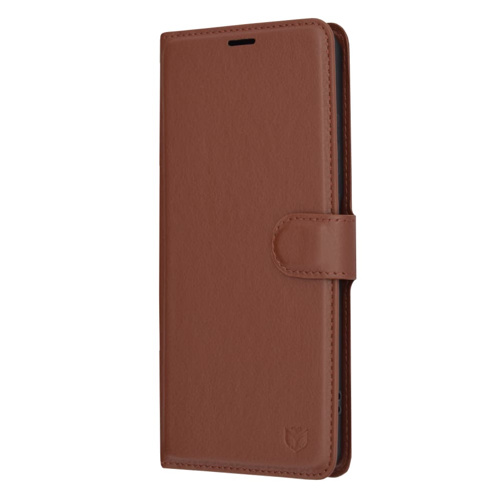 Techsuit Kožené pouzdro OnePlus 12R Hnědá - náhled 4