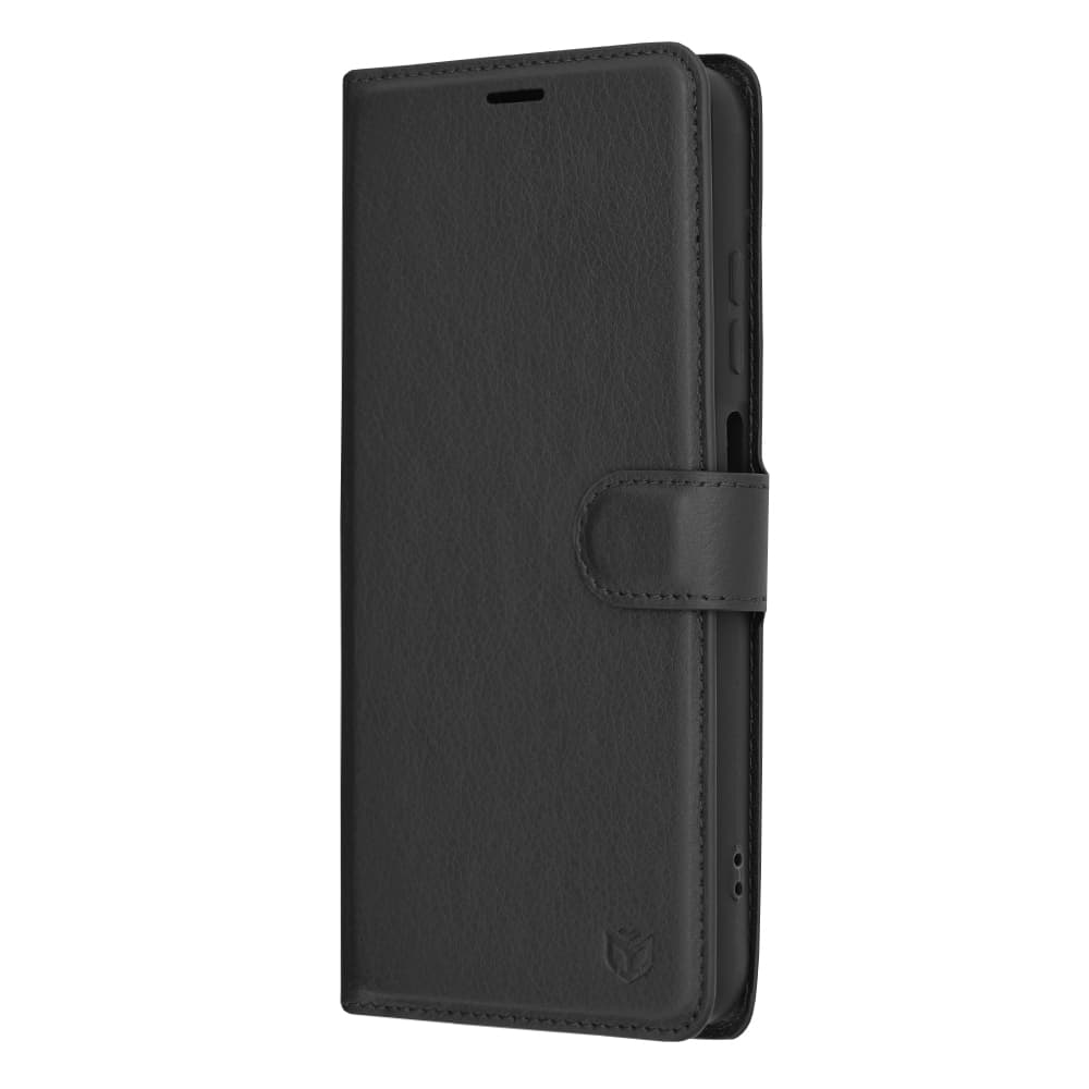 Techsuit Kožené pouzdro Samsung Galaxy A05s Černá - náhled 4