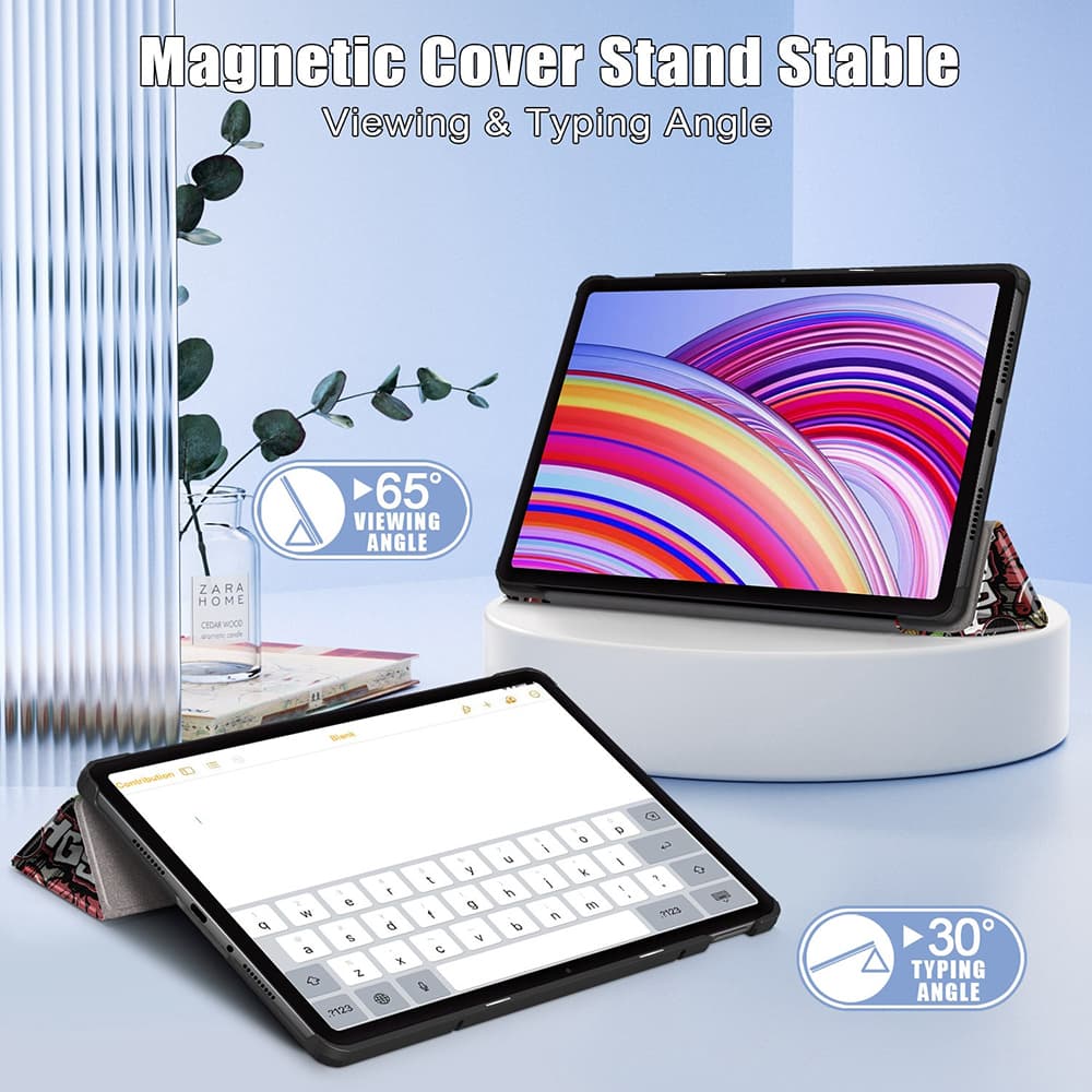 Techsuit FoldPro Xiaomi Redmi Pad Pro Poco Pad Městský styl - náhled 4