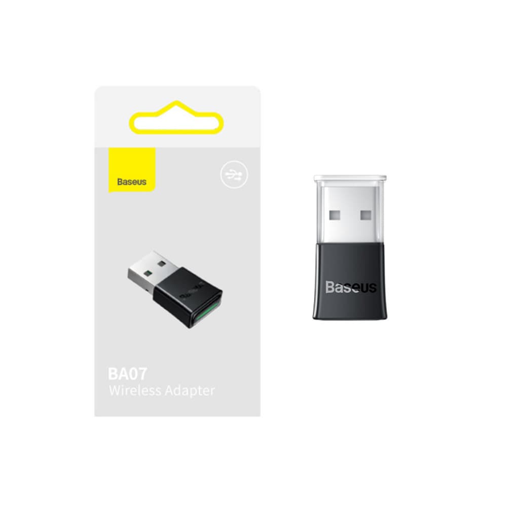 Baseus Bezdrátový adaptér BA07 Bluetooth pro zařízení Černý - náhled 4