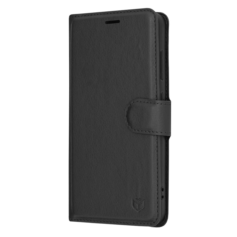 Techsuit kožené folio pro Samsung Galaxy S24 černé - náhled 4