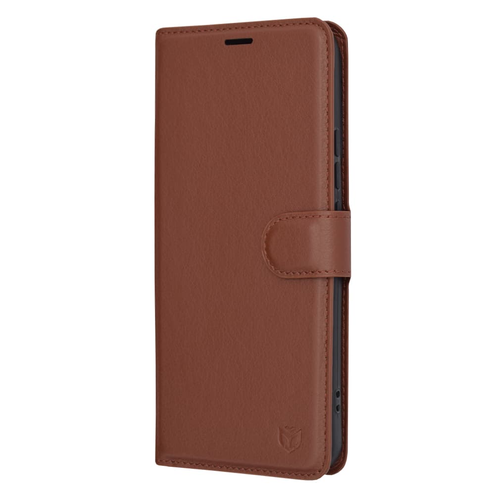 Techsuit Kožené pouzdro Xiaomi 14 Pro Hnědý - náhled 4
