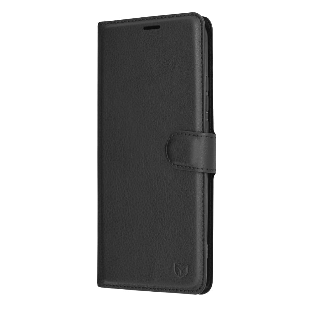 Techsuit Kožené pouzdro Xiaomi Redmi 9C Redmi 9C NFC Černé - náhled 4