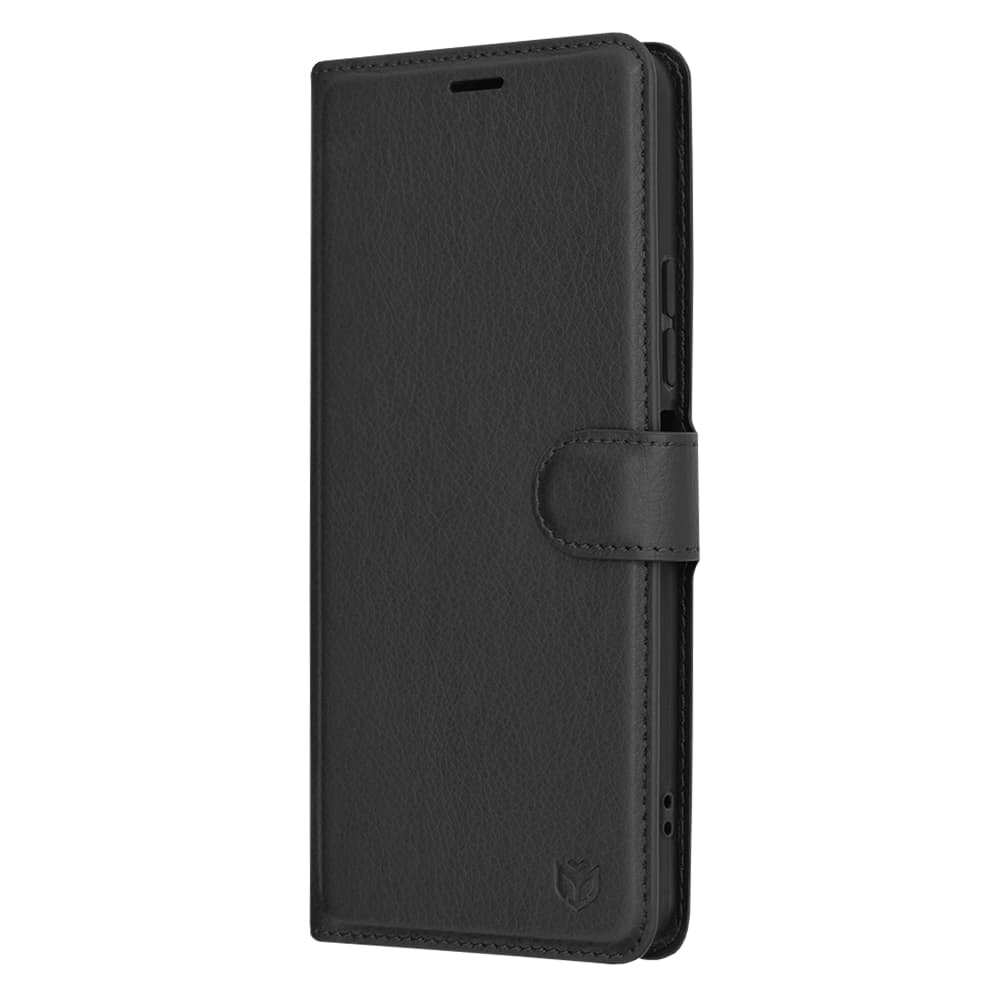 Techsuit Kožené pouzdro Xiaomi Redmi A3 Redmi A3x Černá - náhled 4