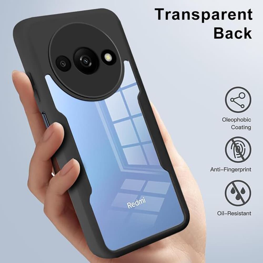 Techsuit ColorVerse 360 Series Screen Protector Xiaomi Redmi A3 Black - náhled 4