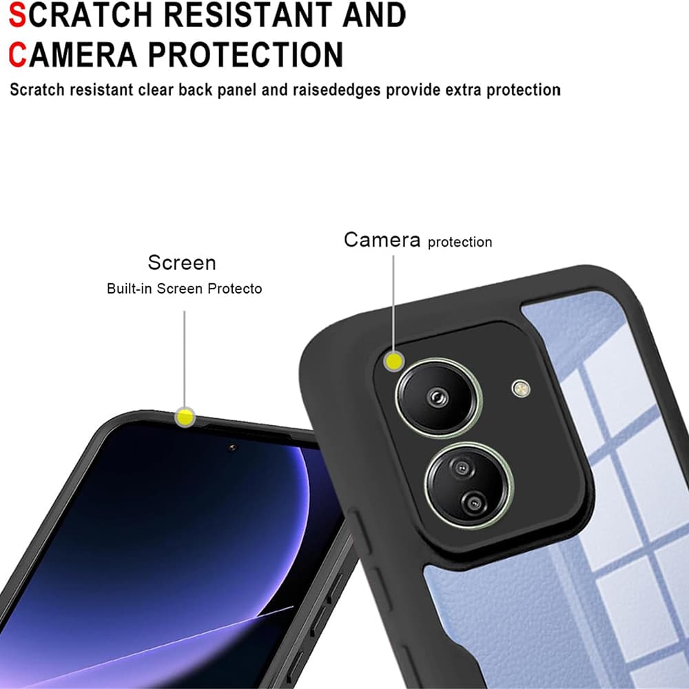 Techsuit ColorVerse 360 Series Screen Protector Oppo A79 OnePlus Nord N30 SE Black - náhled 4