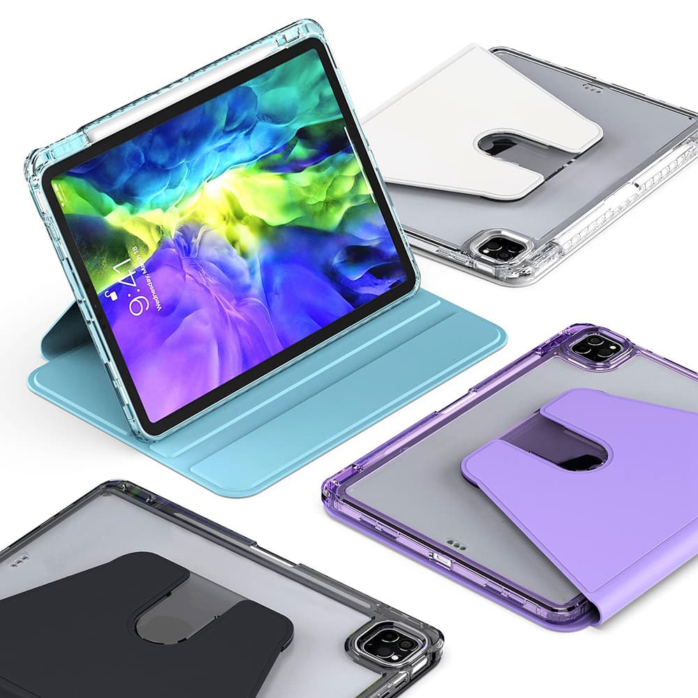 Techsuit Křišťálové Vidění iPad Pro 11 2024 2025 Černá - náhled 4