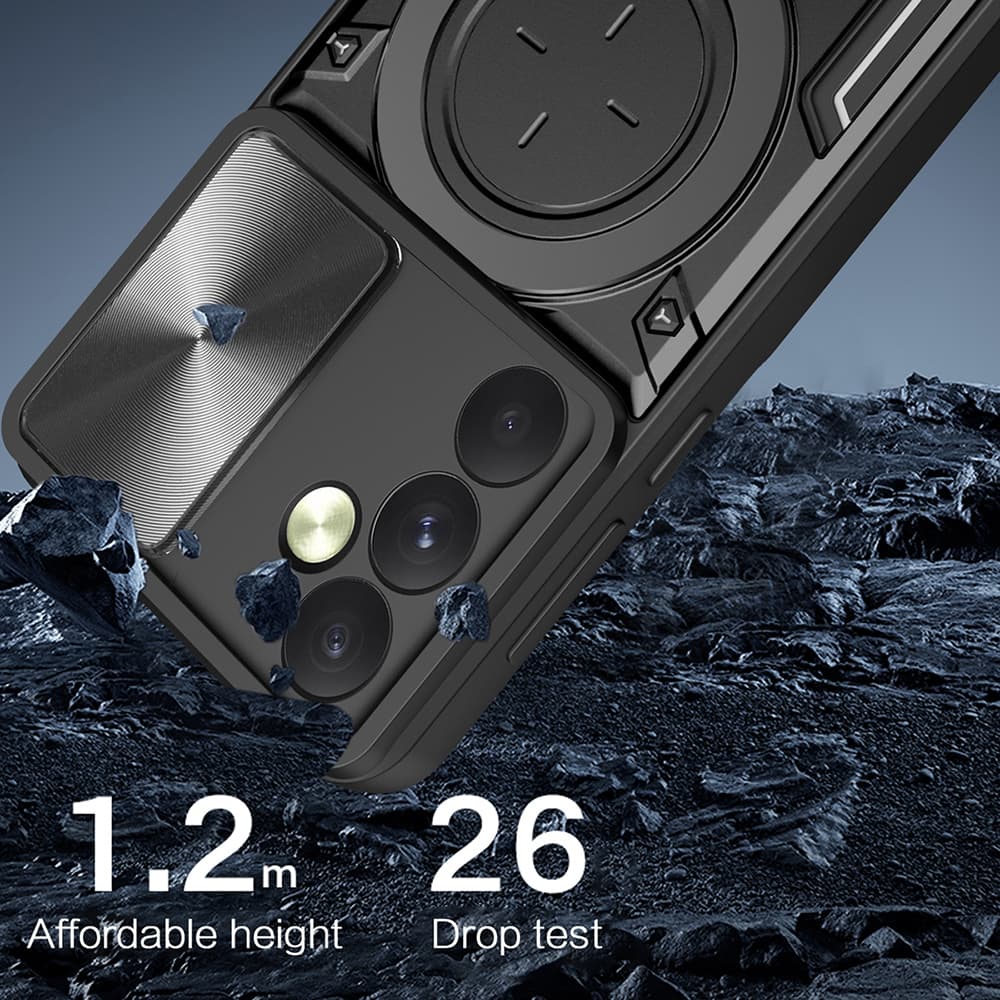 Techsuit CamGuard Pro kryt Samsung Galaxy A35 5G černý - náhled 4