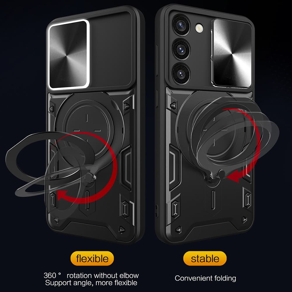 Techsuit CamGuard Pro Samsung Galaxy S23 Černý - náhled 4