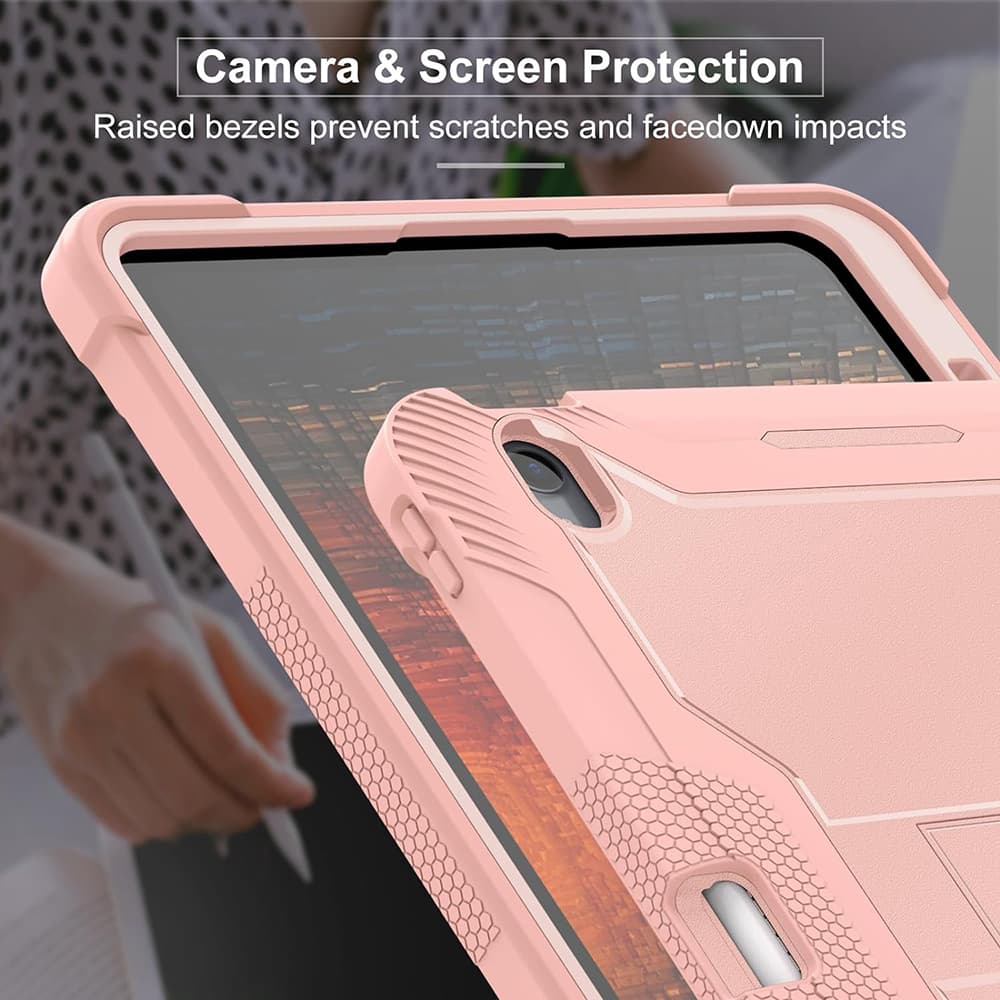 Techsuit Rugged TabShell sklo iPad Air 13 Rose Gold - náhled 4