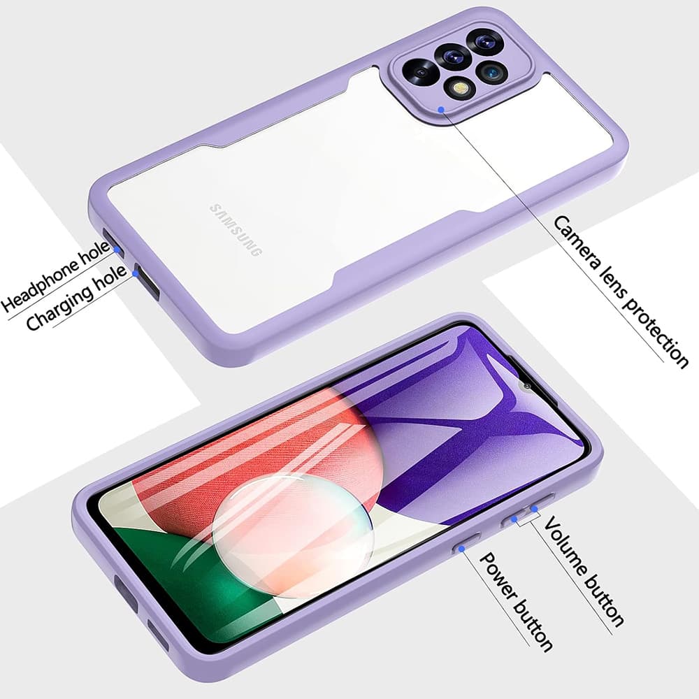 Techsuit ColorVerse 360 Series Screen Protector Xiaomi Redmi 13C 5G Blue - náhled 4