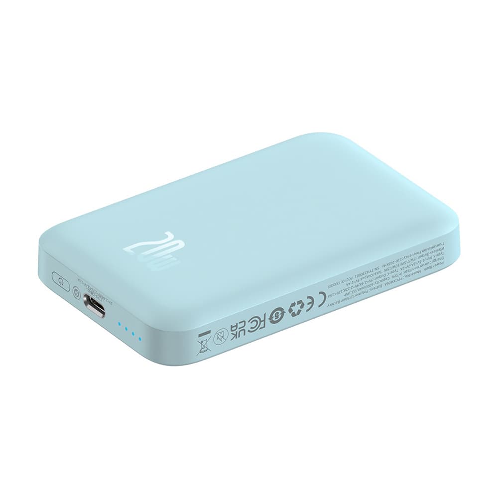 Baseus Power Bank Mini Air P10059002313-00 6000mAh 20W Blue - náhled 4
