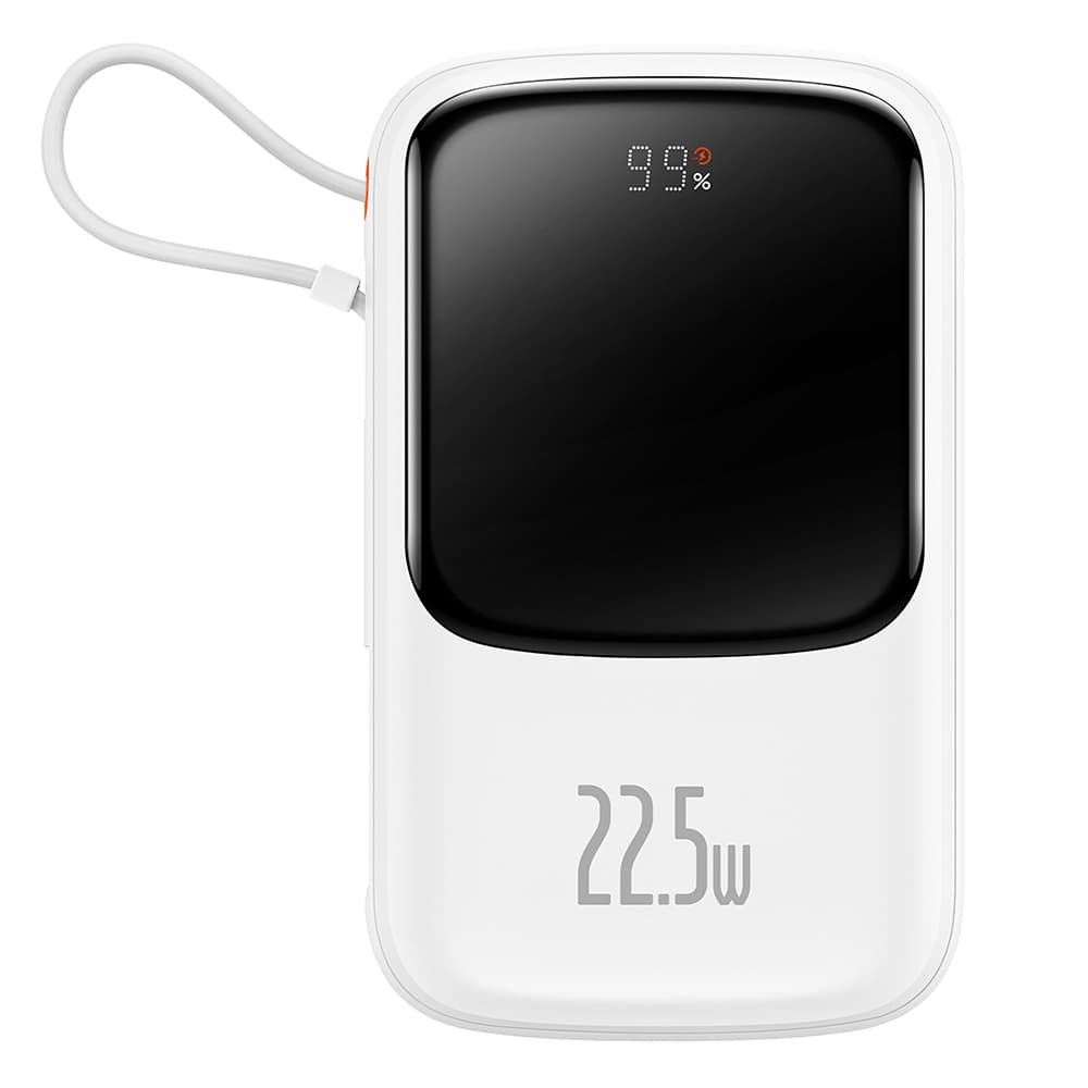 Baseus Power Bank Qpow Pro 10000mAh 22.5W White - náhled 4