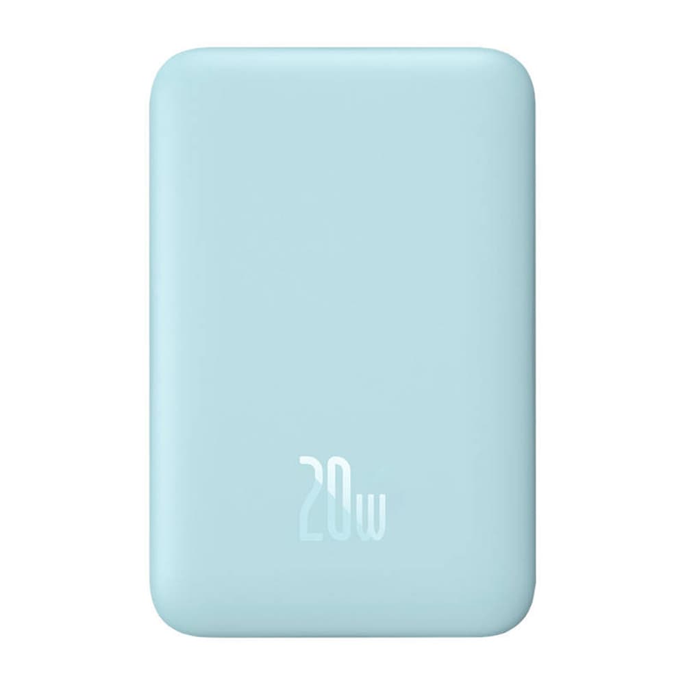 Baseus Power Bank Magnetic Mini 10000mAh 20W s kabelem USB-C modrá - náhled 4