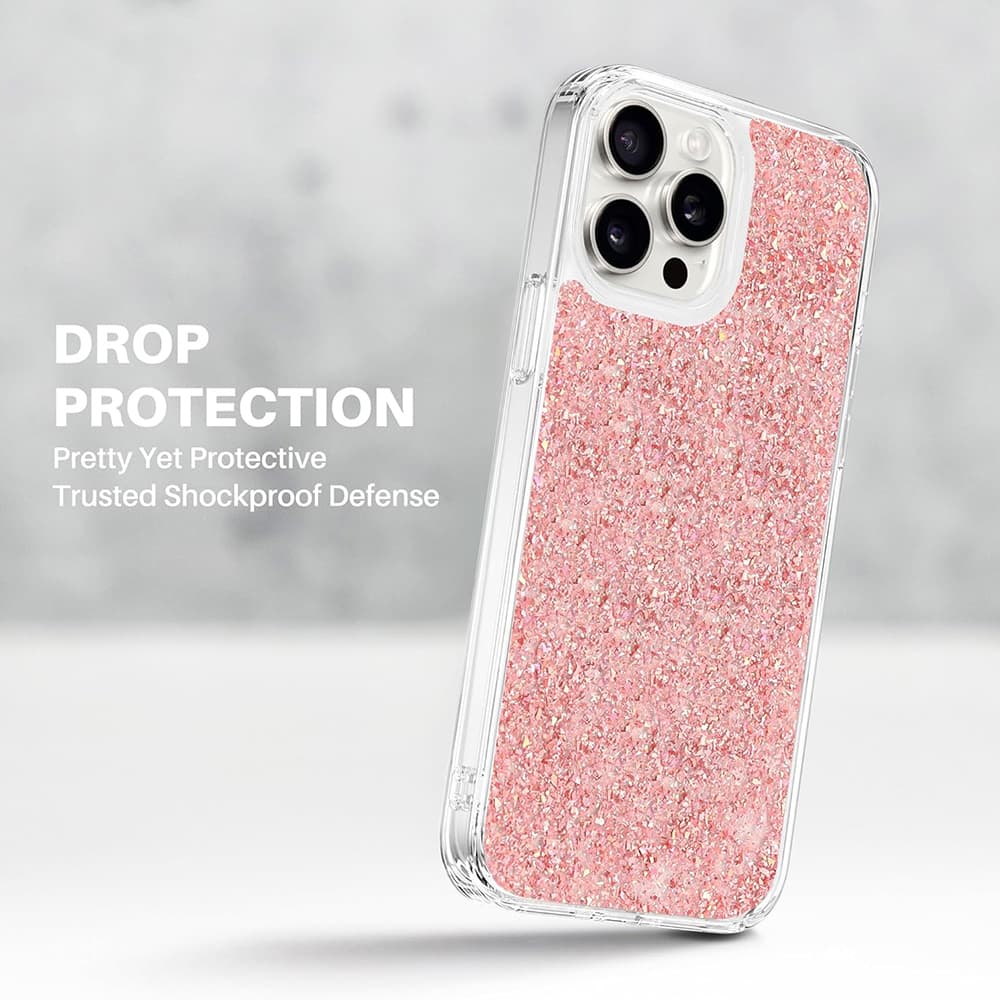 Techsuit Třpytivý kryt Xiaomi Redmi Note 13 Pro+ 5G Modrý - náhled 4