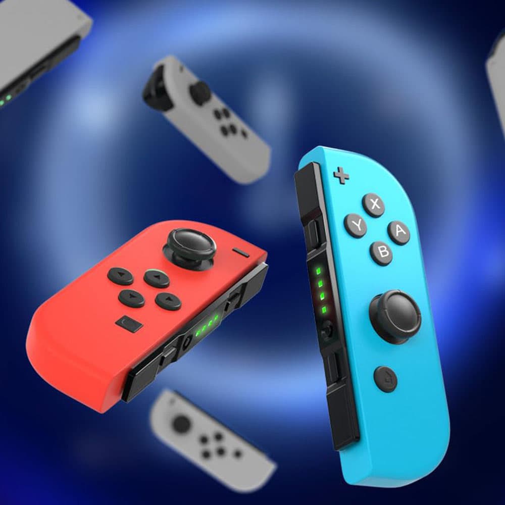 Bezdrátový ovladač Techsuit Switch červenomodrý - náhled 4
