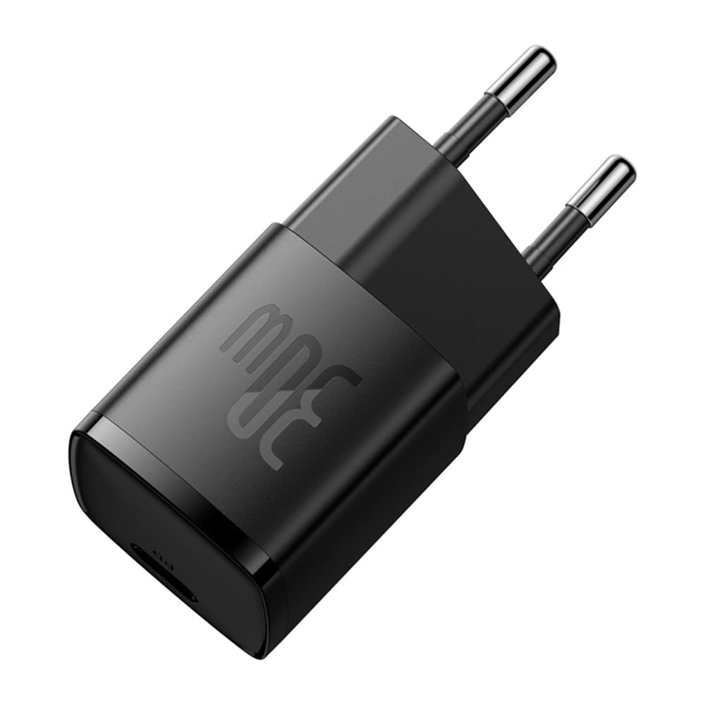 Baseus Wall Charger Cube Pro nabíječka 30W USB C černá - náhled 4