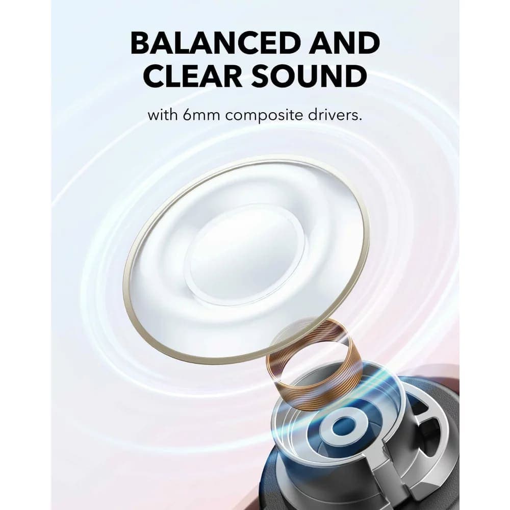 Anker bezdrátová sluchátka SoundCore A30i s mikrofonem růžová - náhled 4