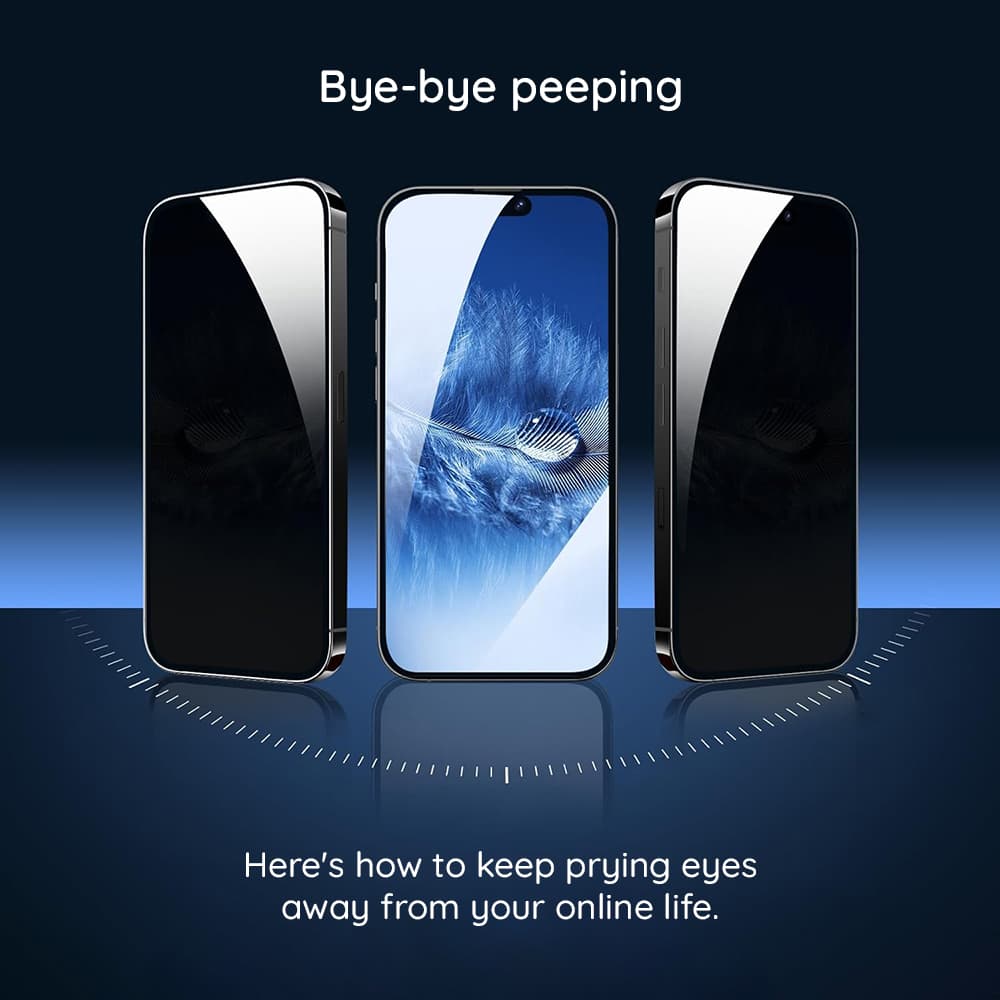 Lito HD PRO Soukromí iPhone 15 Plus Černá - náhled 4