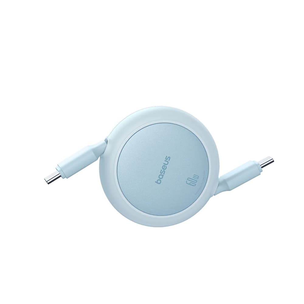 Baseus Free2Pull Mini Type-C na Type-C 60W 1m Galaxy Blue - náhled 4