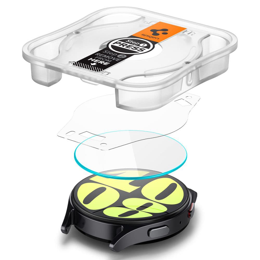 Spigen Glas.tR EZ Fit (2 pack) Samsung Galaxy Watch7 44mm čirý - náhled 4