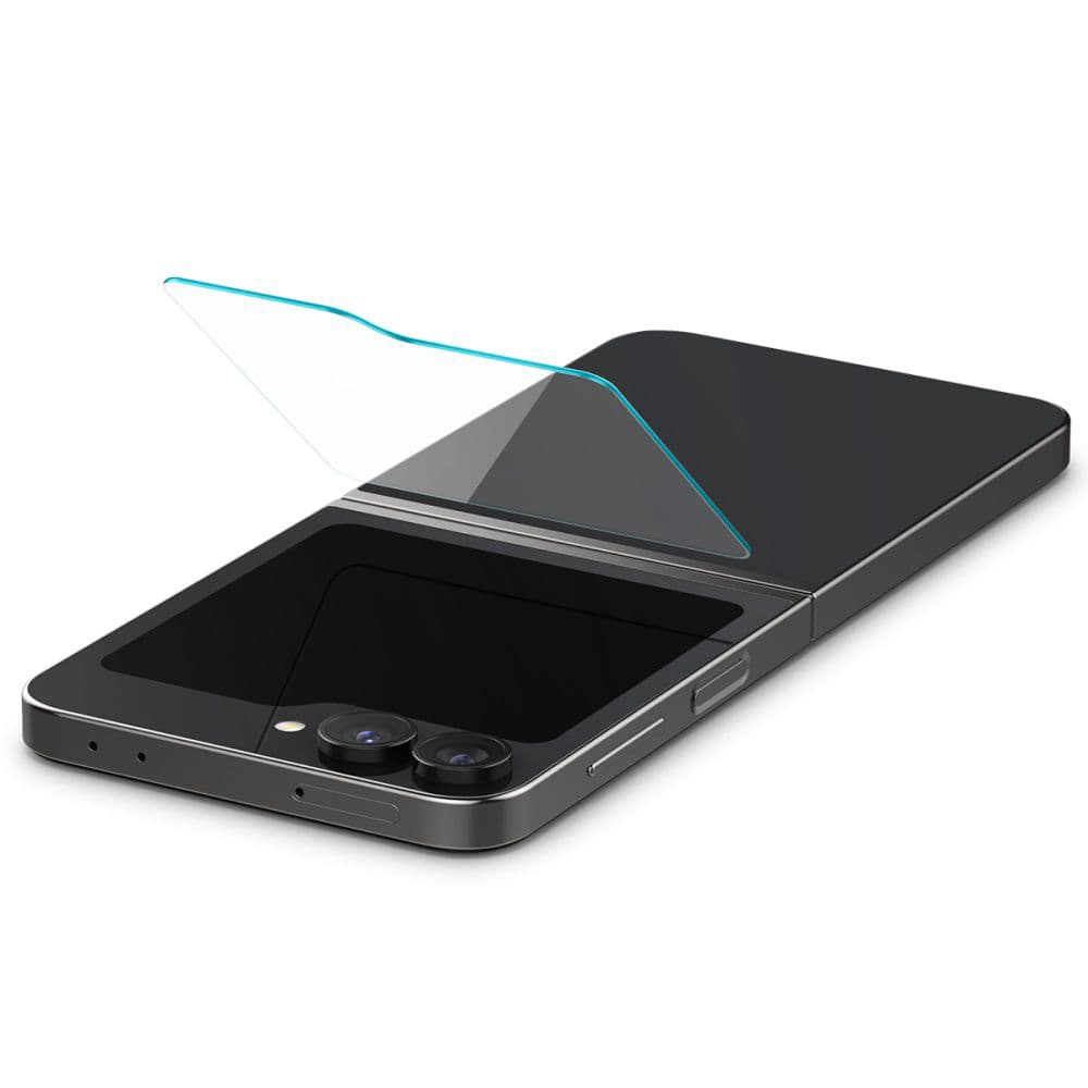 Spigen Glas.tR EZ-FIT (2 balení) Samsung Galaxy Z Flip6 / Flip7 FE čirý - náhled 4