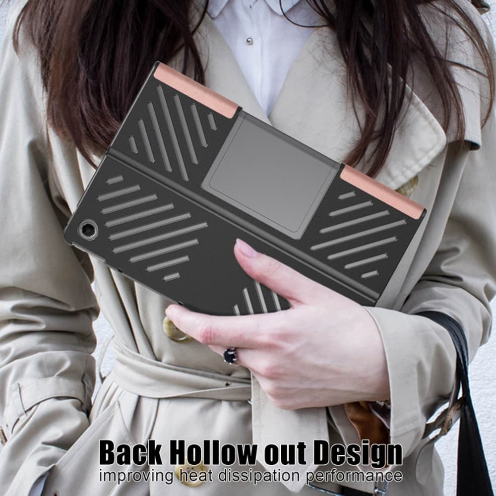 Techsuit FoldPro Lenovo Tab Plus růžové zlato - náhled 4