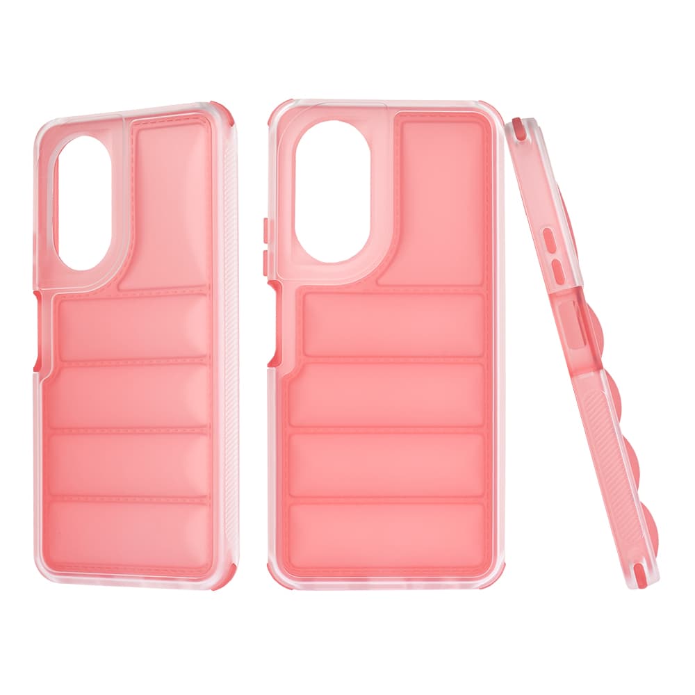 Techsuit Wave Shield Oppo A58 4G Red - náhled 4