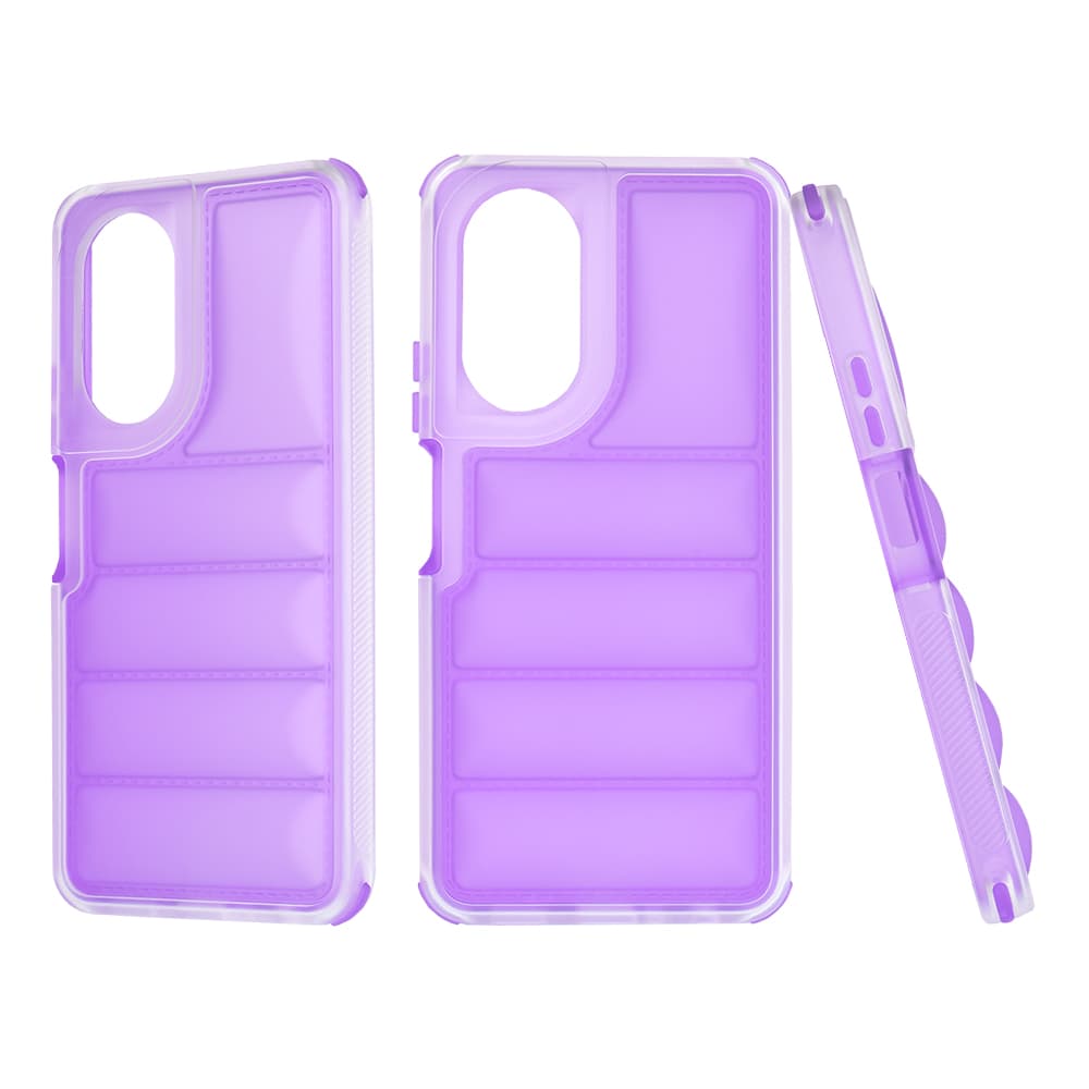 Techsuit Wave Shield Oppo A58 4G Violet - náhled 4