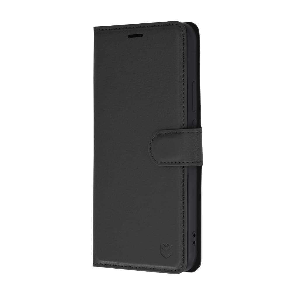 Techsuit Kožené pouzdro Huawei nova 11 nova 12s Černá - náhled 4
