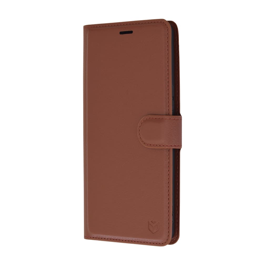 Techsuit Kožené pouzdro Sony Xperia 1 VI Hnědý - náhled 4