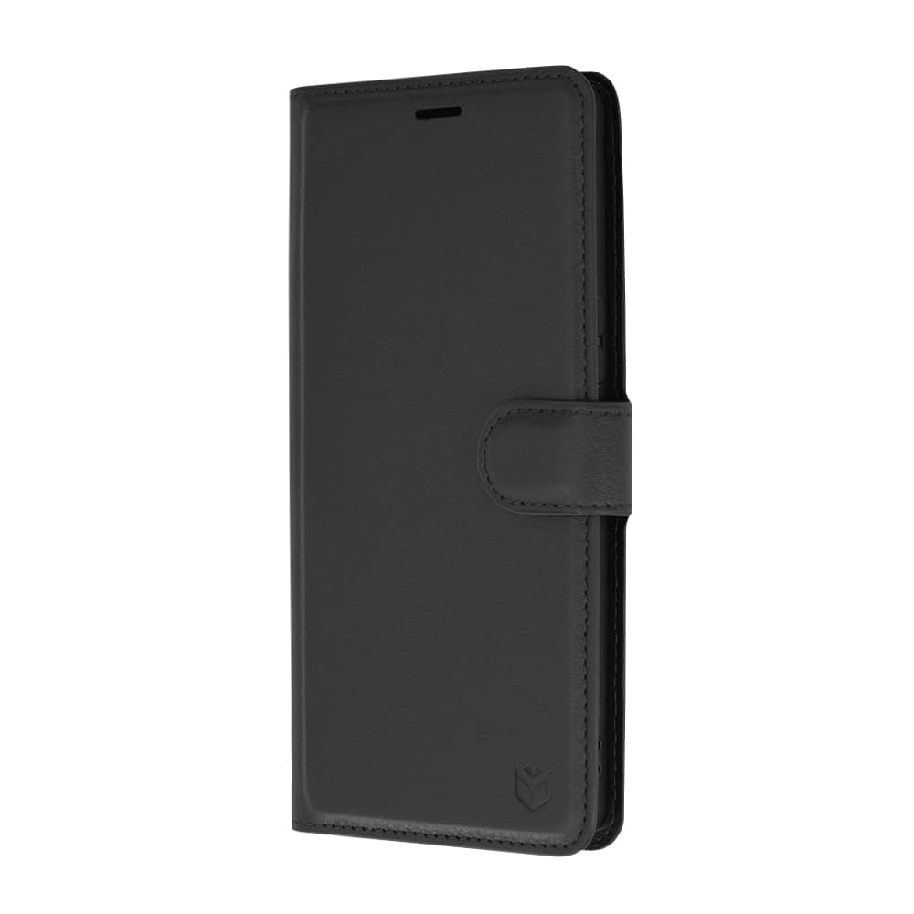 Techsuit Kožené pouzdro Sony Xperia 1 VI Black - náhled 4