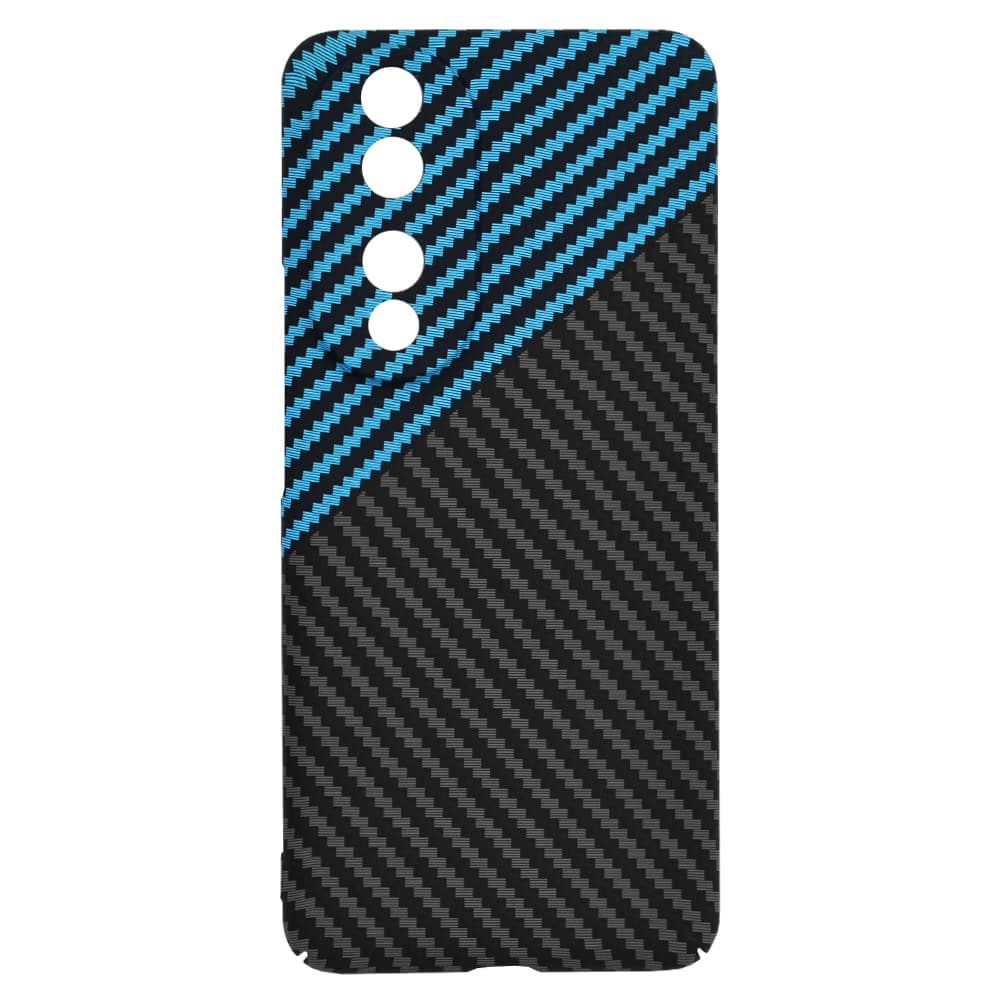 Techsuit Carbonite FiberShell obal pro Honor 90 Blue Pulse - náhled 4