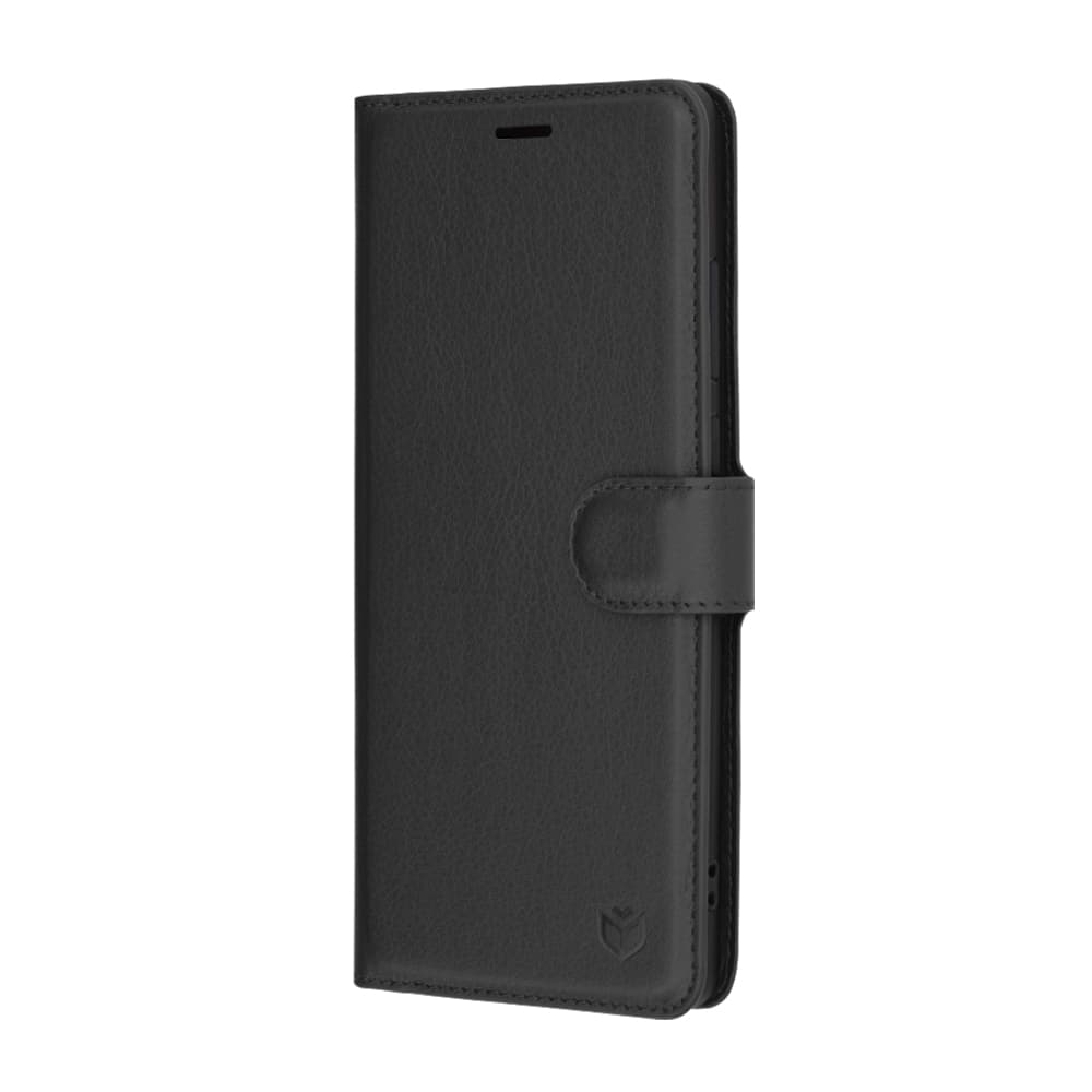Techsuit Kožené pouzdro Motorola Moto G85 Černá - náhled 4