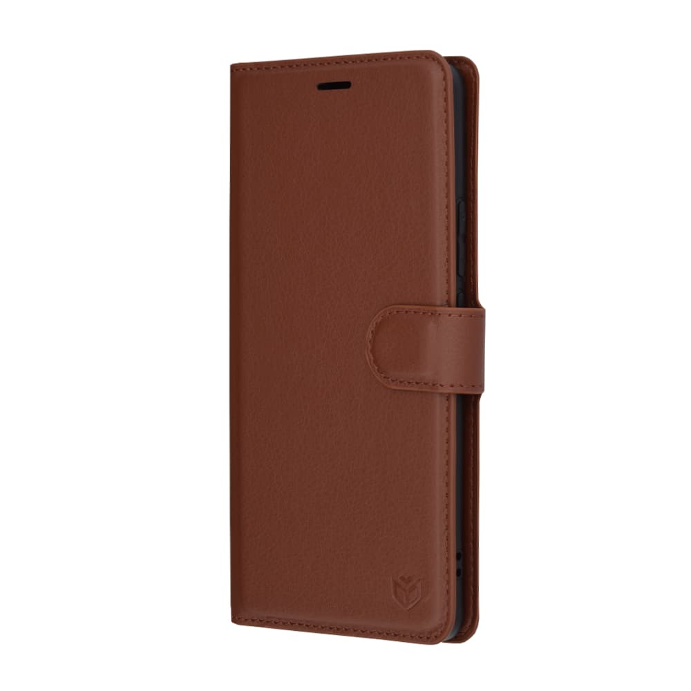 Techsuit kožené folio Realme GT 6 GT 6T hnědé - náhled 4