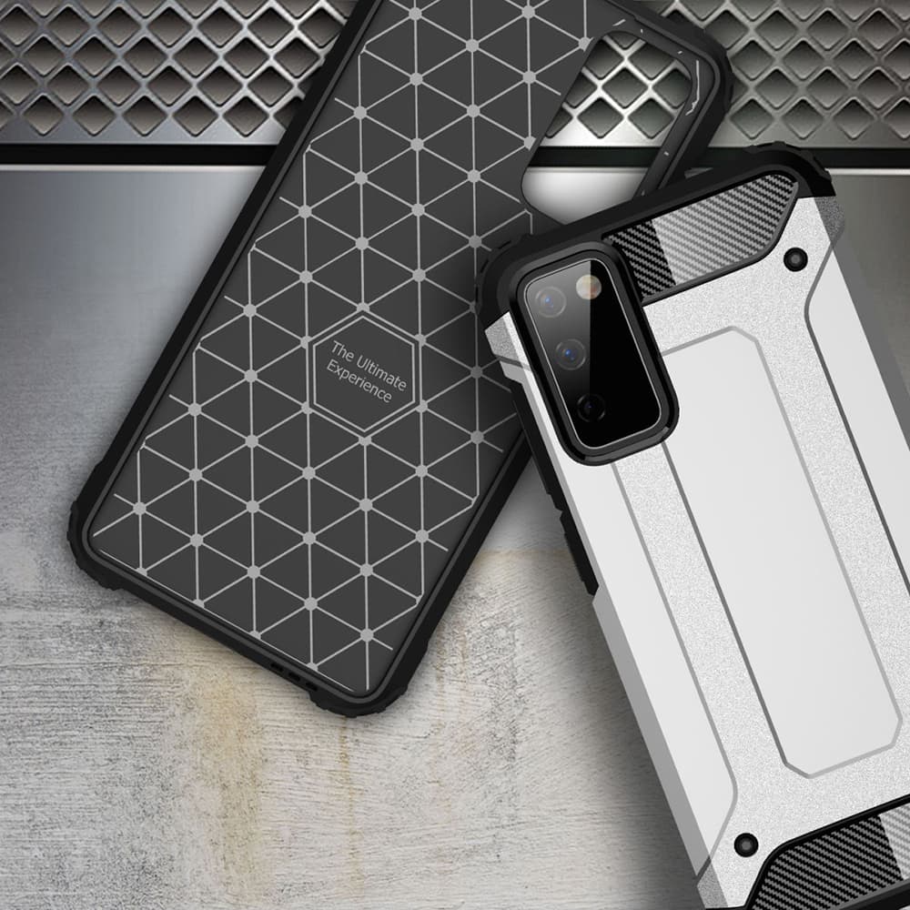 Techsuit Hybridní kryt Samsung Galaxy S20 FE 4G S20 FE 5G Černá - náhled 4