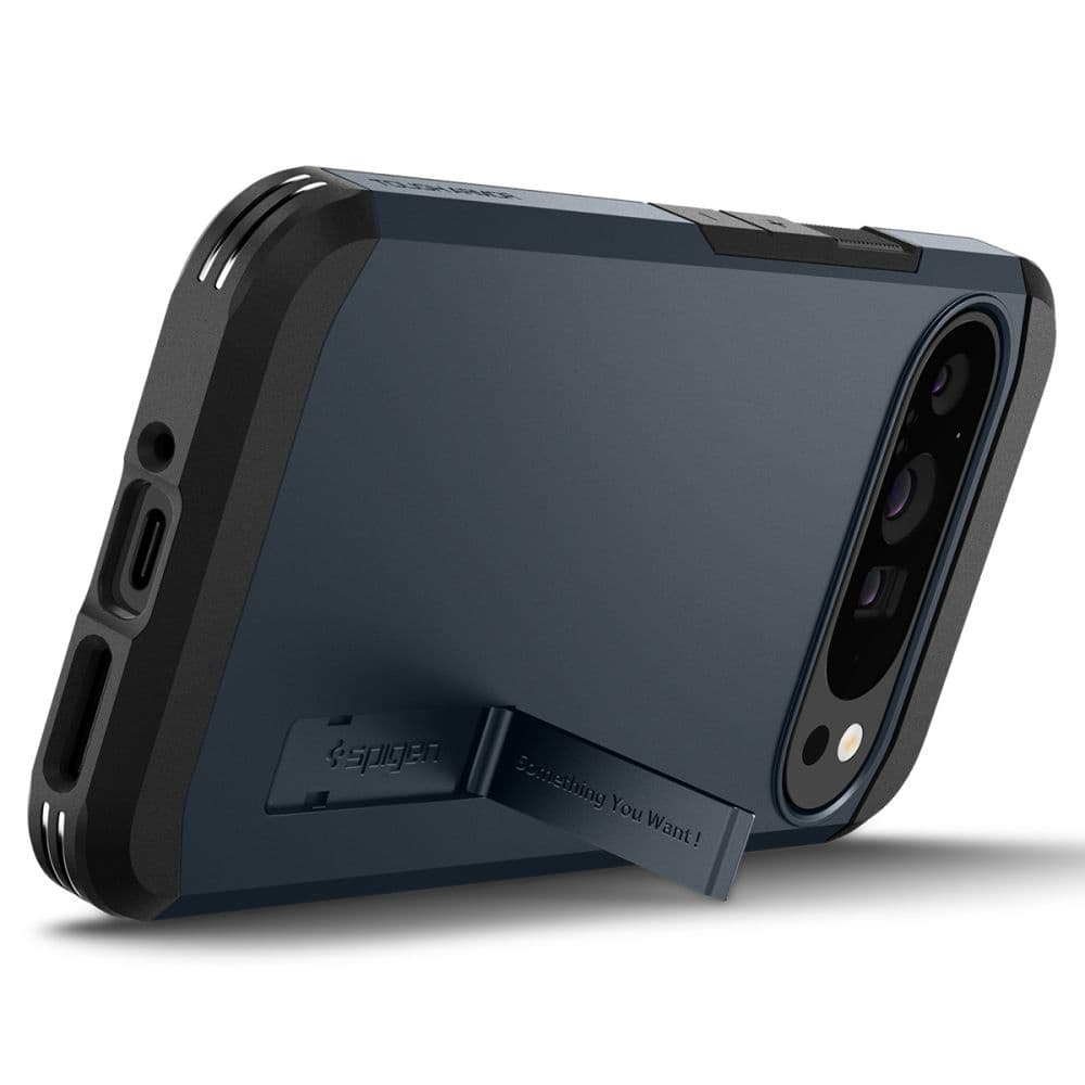 Pouzdro Spigen Tough Armor pro Google Pixel 9 Pro XL kovová břidlice - náhled 4