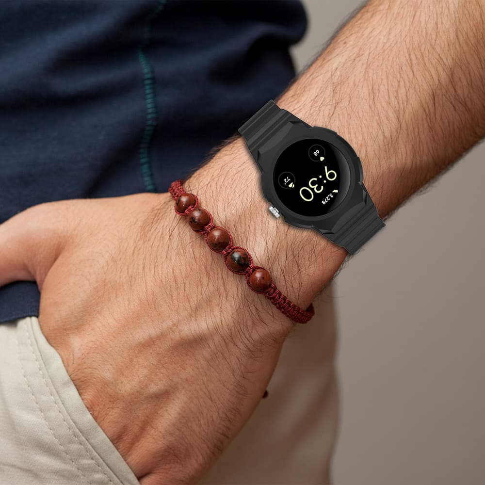 Techsuit řemínek pro Google Pixel Watch Watch 2 Watch 3 41mm zelený - náhled 4