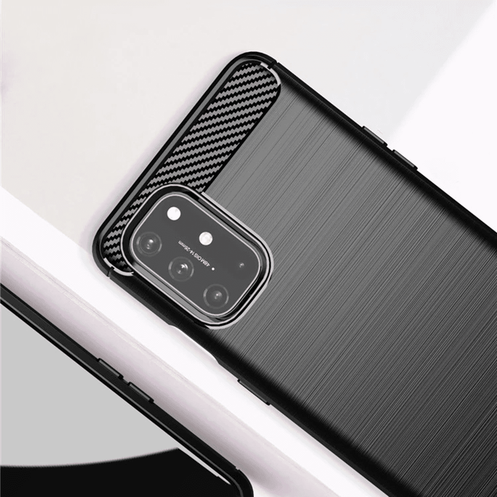 TechSuit Carbon Silicone OnePlus 8T Černá - náhled 4