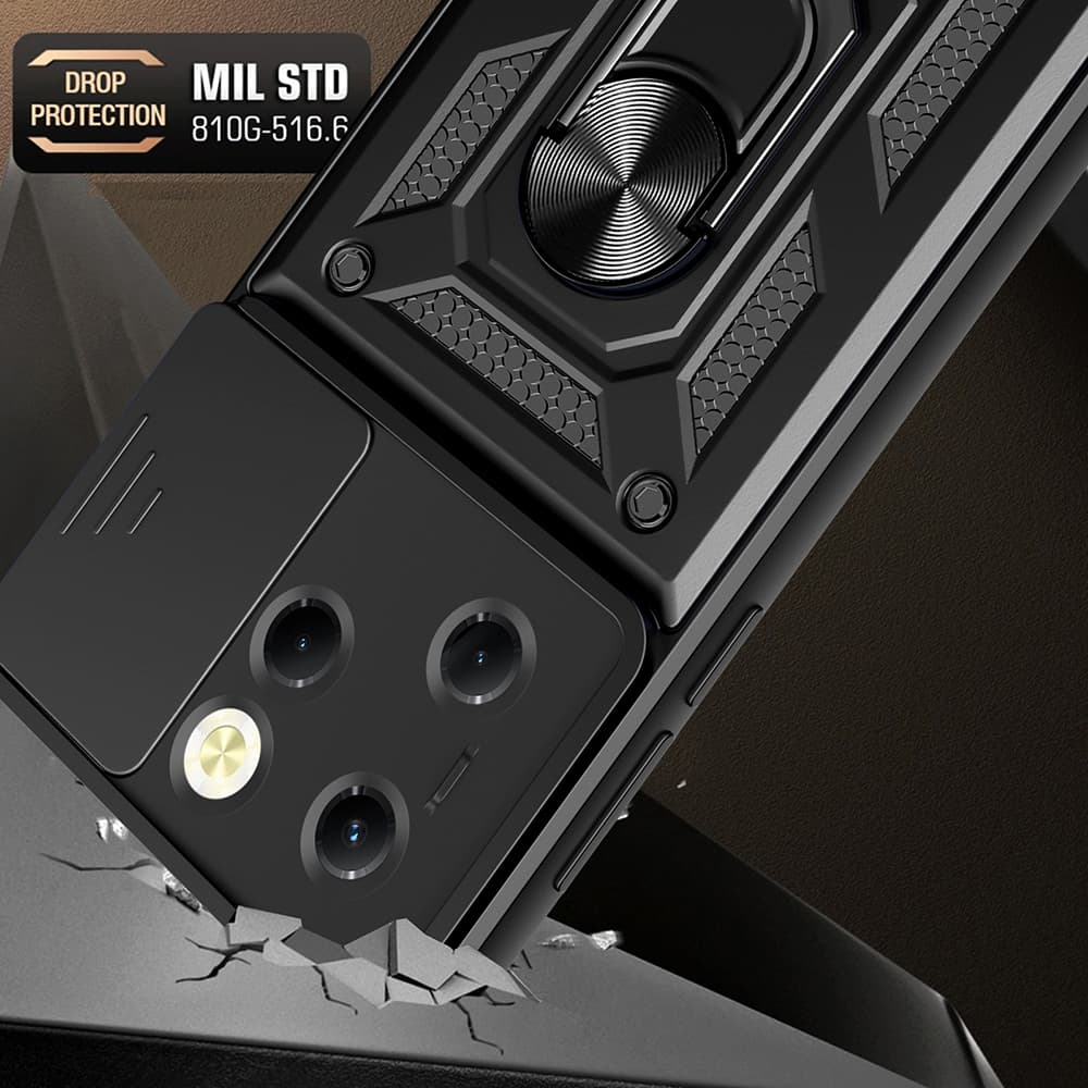 Techsuit CamShield Series pro Infinix Hot 40 40 Pro Tecno Spark 20 Pro modrá - náhled 4