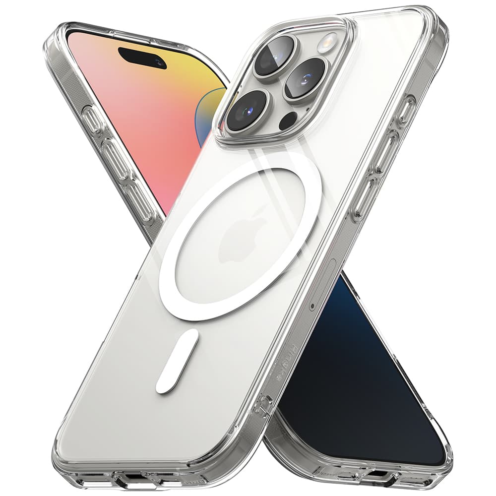 Kryt Ringke Fusion MagSafe pro iPhone 16 Pro průhledný - náhled 4