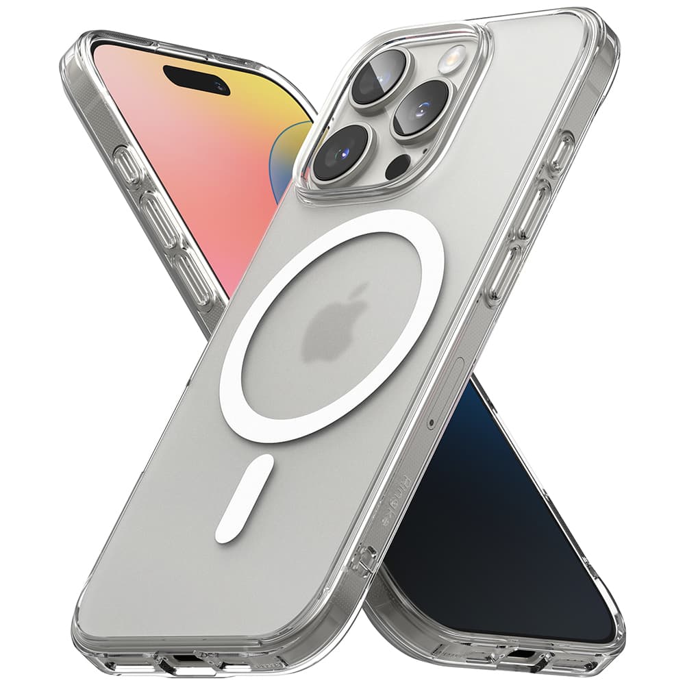 Kryt Ringke Fusion MagSafe pro iPhone 16 Pro matně průhledný - náhled 4