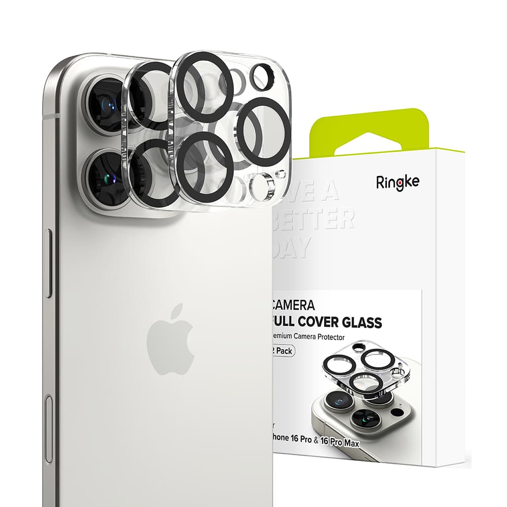 Ringke ochranné sklo kamery 2 kusy iPhone 16 Pro iPhone 16 Pro Max čiré - náhled 4