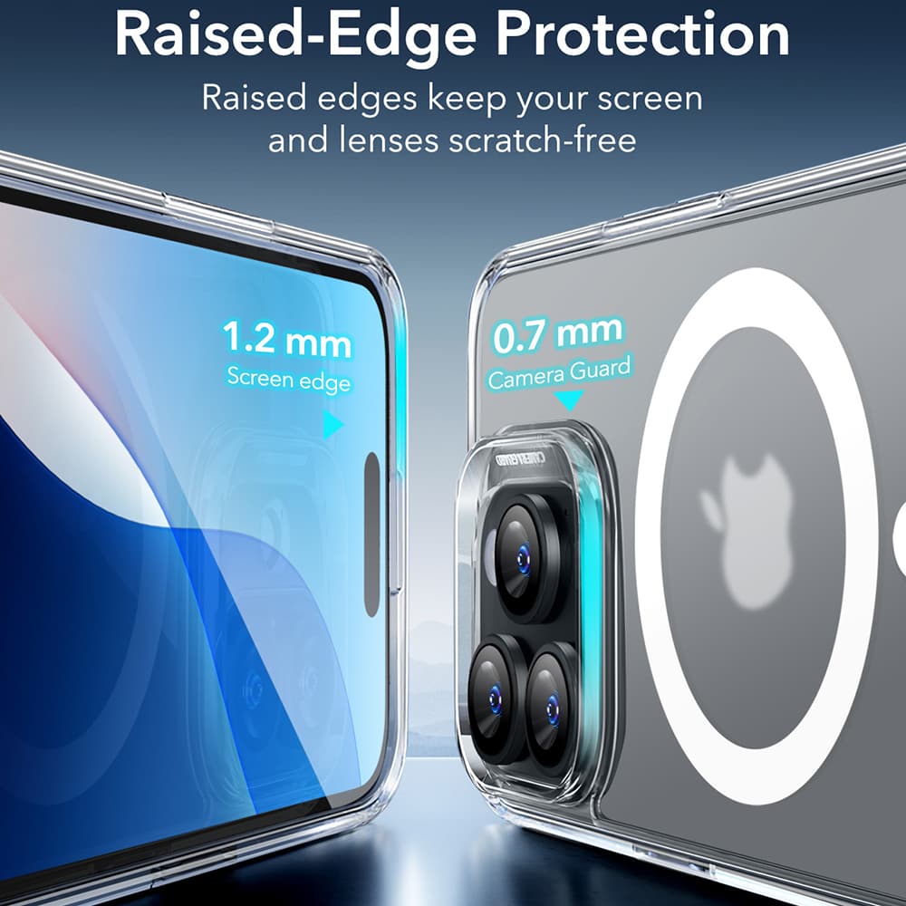 ESR Classic Hybrid HaloLock pro iPhone 16 Pro Max v matně průhledné - náhled 4