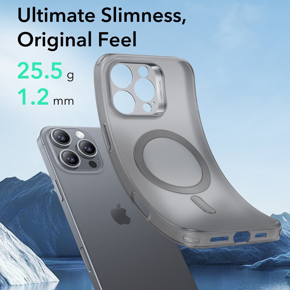 ESR Zero HaloLock pro iPhone 16 Pro Max v matně šedé - náhled 4