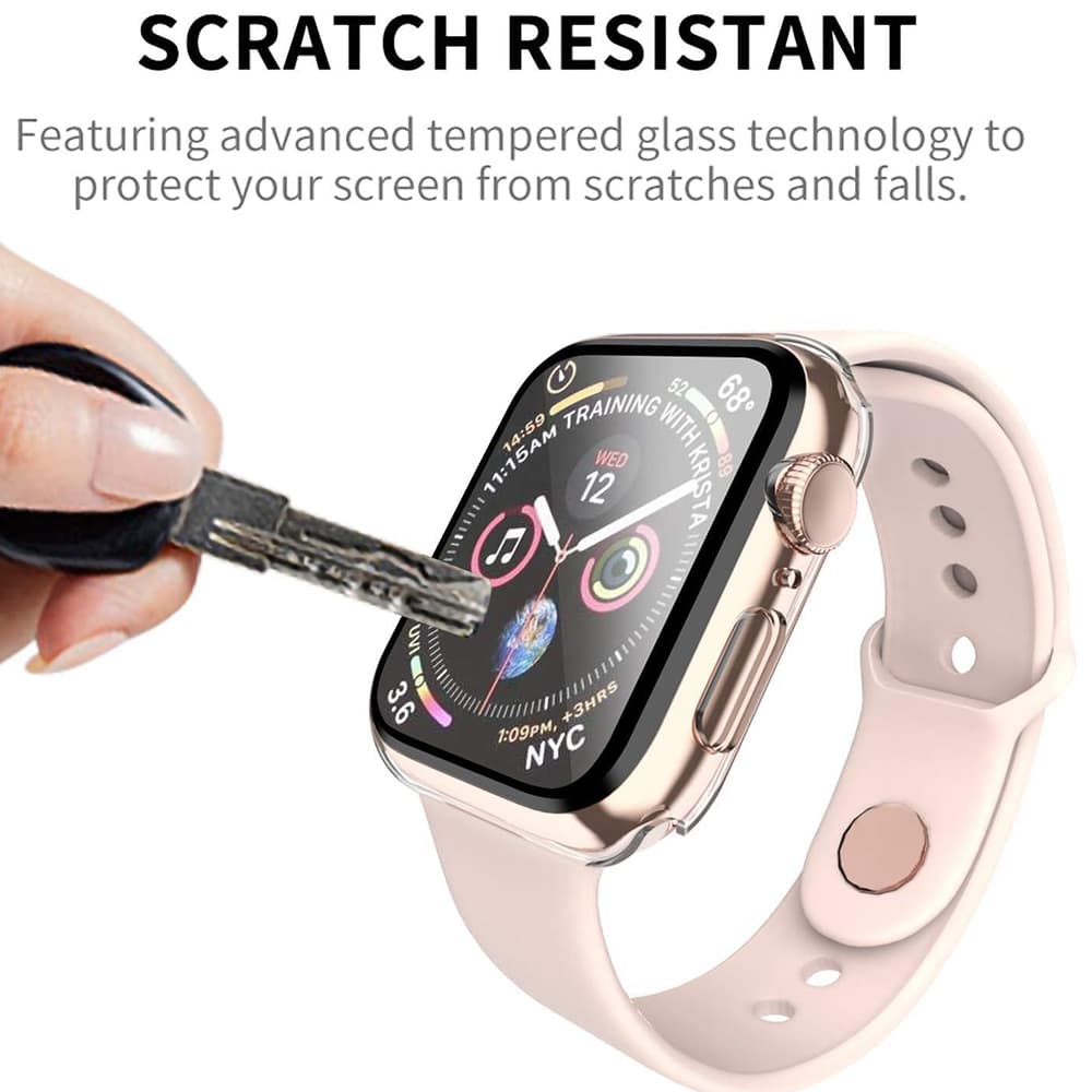 Techsuit Defense360 Pro pro Apple Watch 1 2 3 (38mm) průhledný - náhled 4